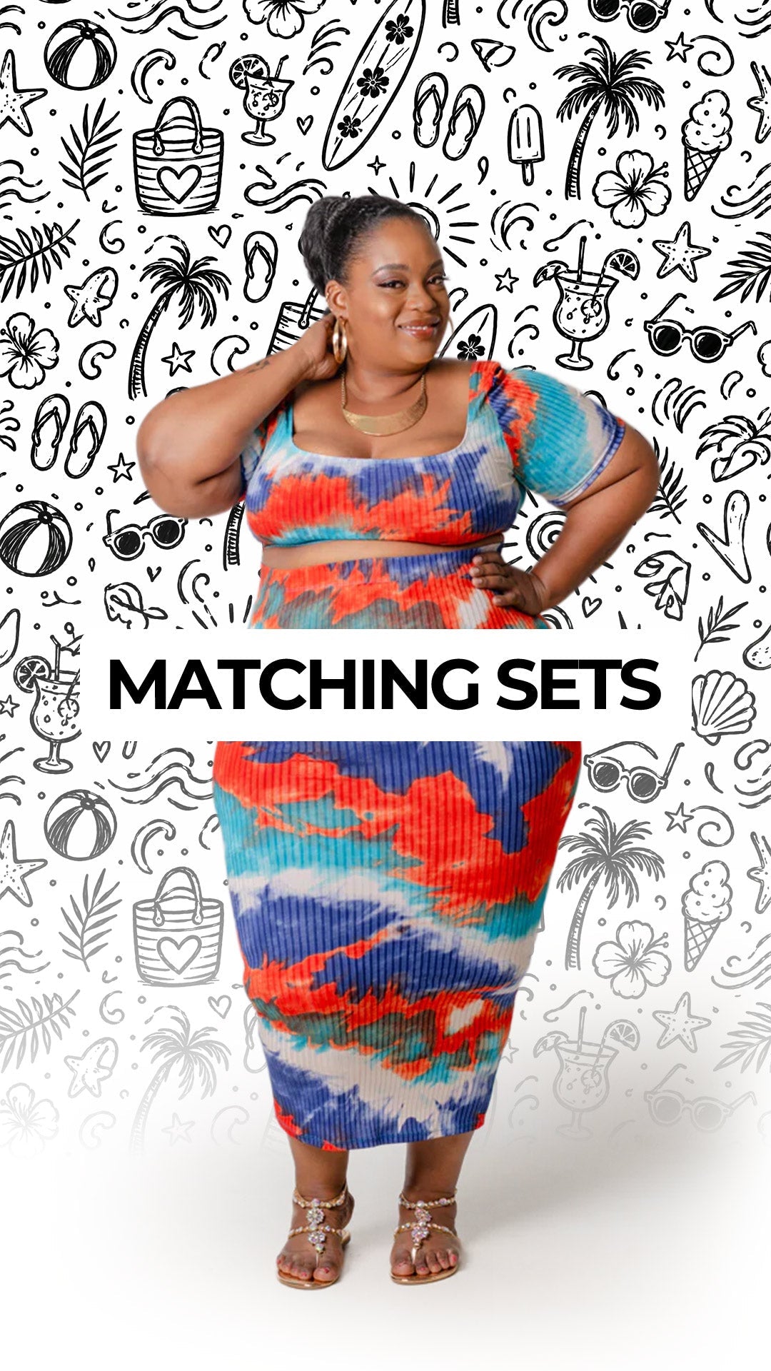 Plus Size Matching Sets