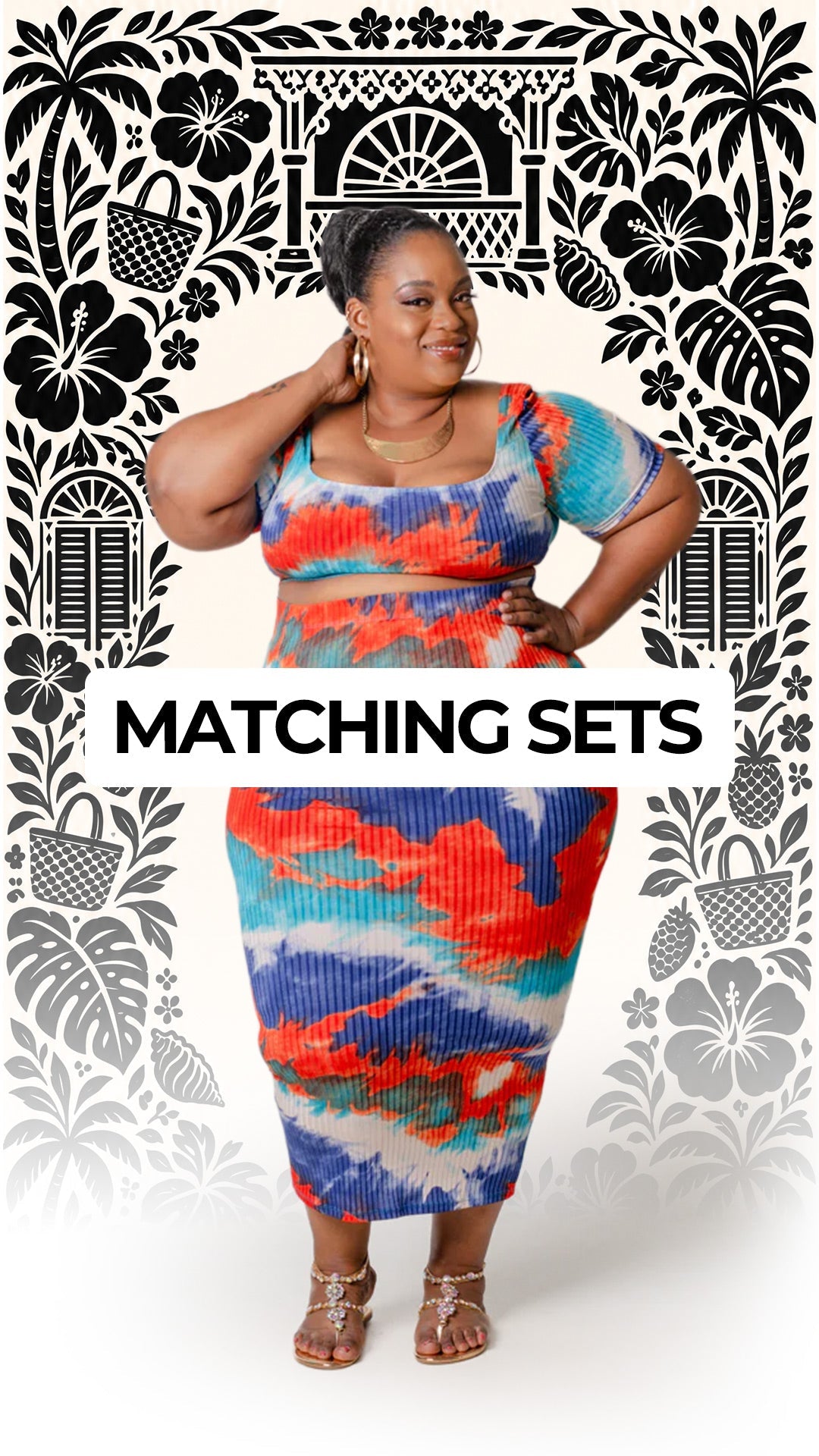Plus Size Matching Sets