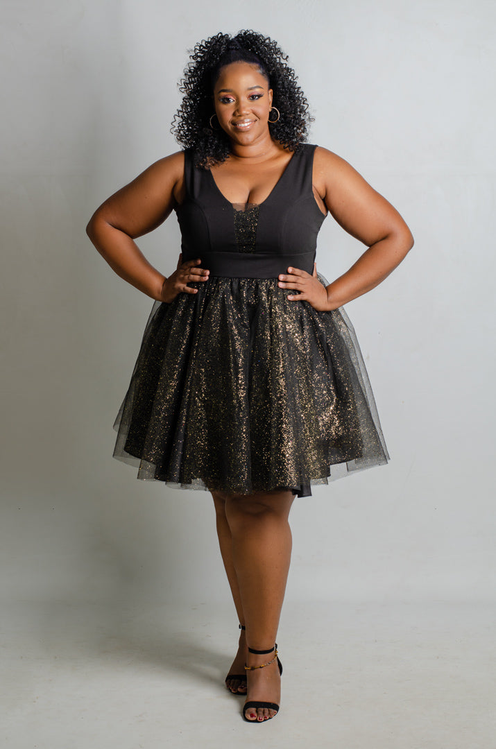Stardust Dress - Black