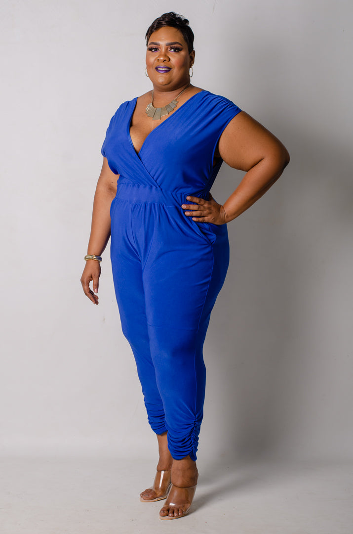 Payton Jumpsuit - Blue