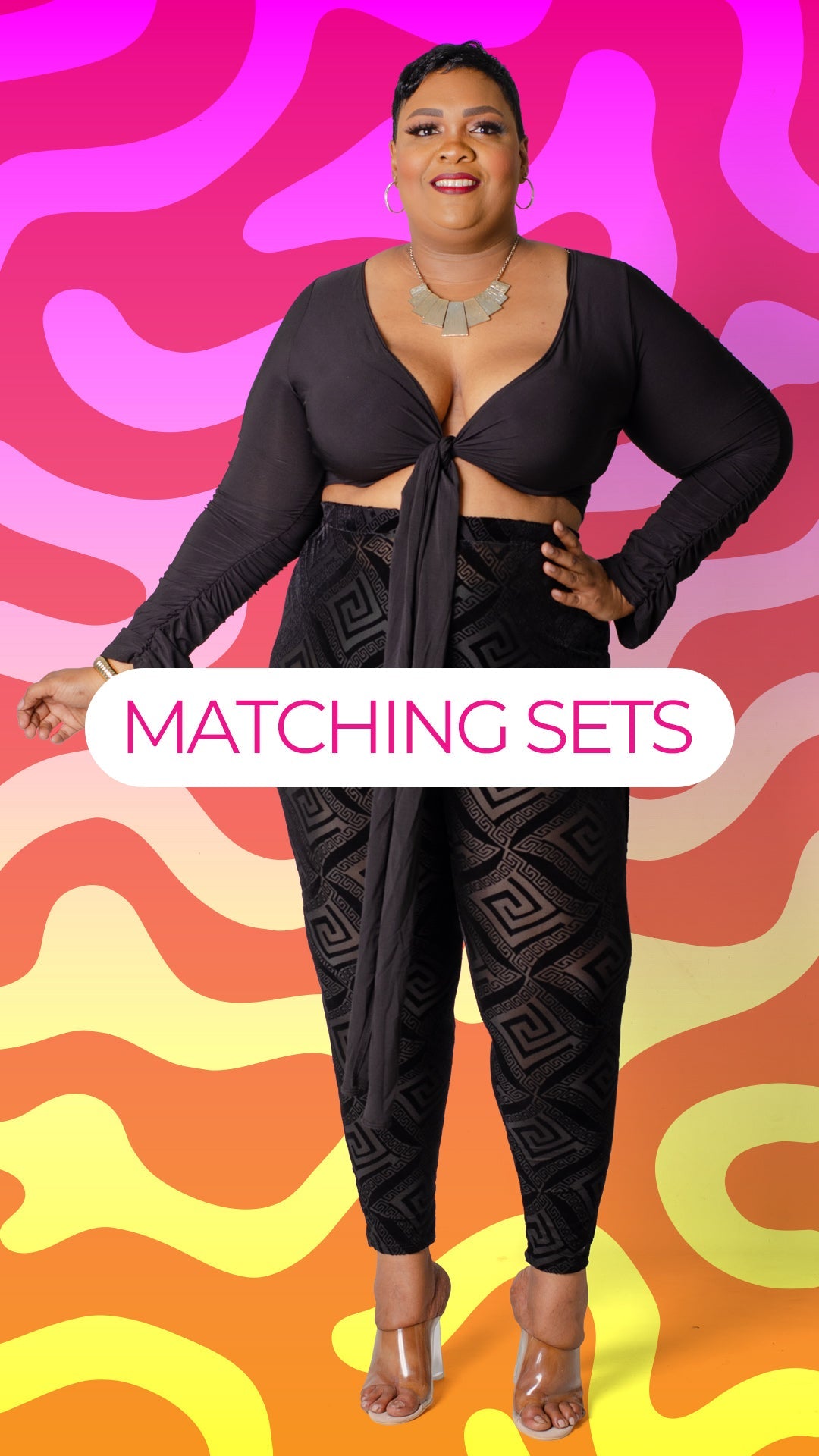 Plus Size Matching Sets