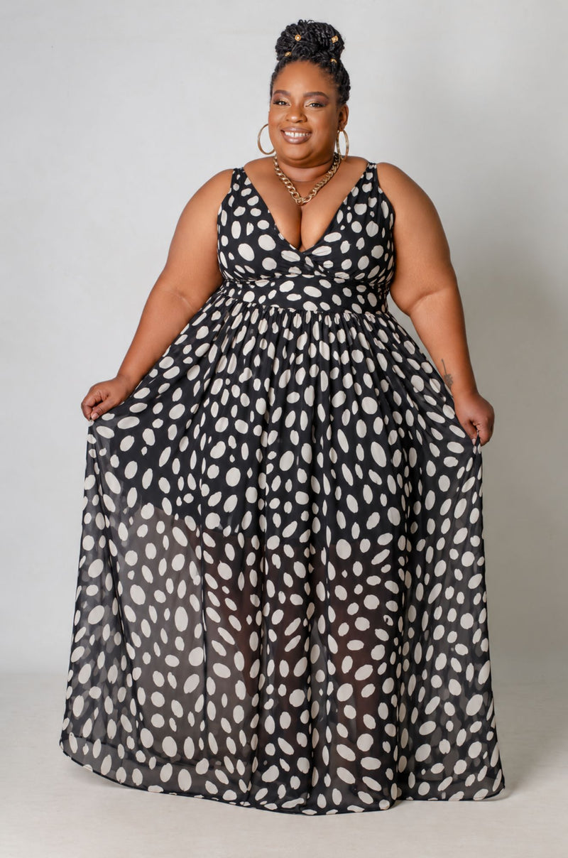 Static Chiffon Dress