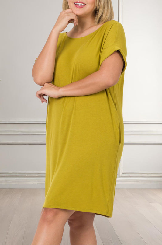 Round-Up Dress - Wasabi Green (Plus) - Pre-Order