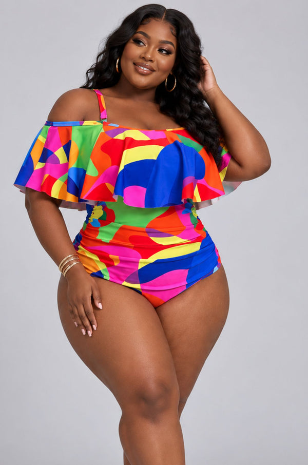 Pop Art One Piece Swimsuit