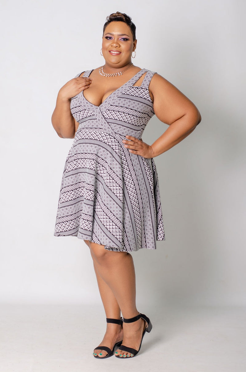 Geo Hard Dress