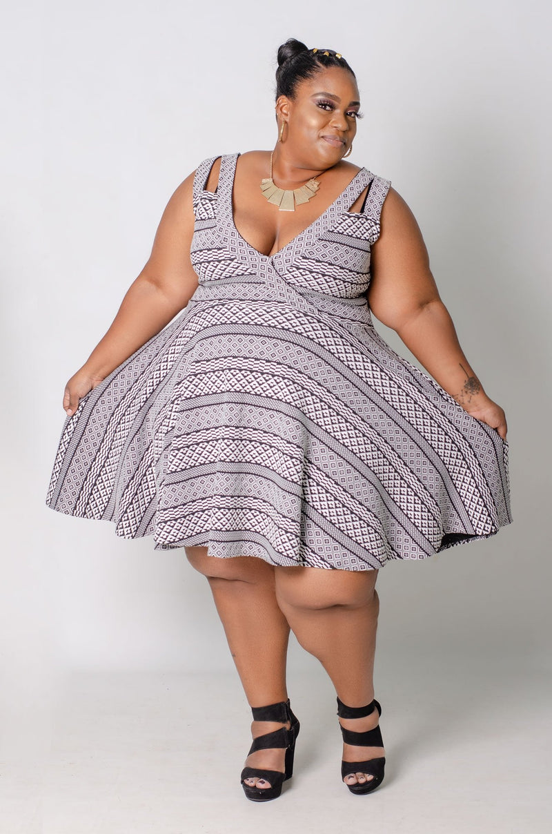 Geo Hard Dress