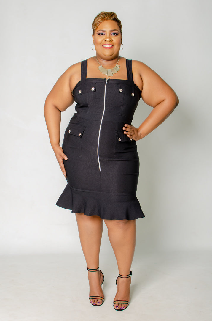 Deputy Dress - Black