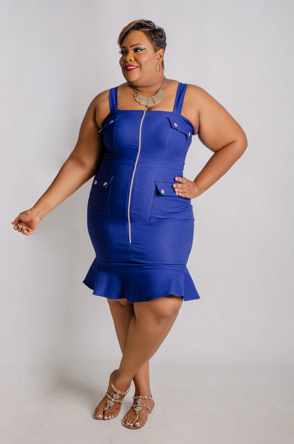 Deputy Dress -  Navy Blue