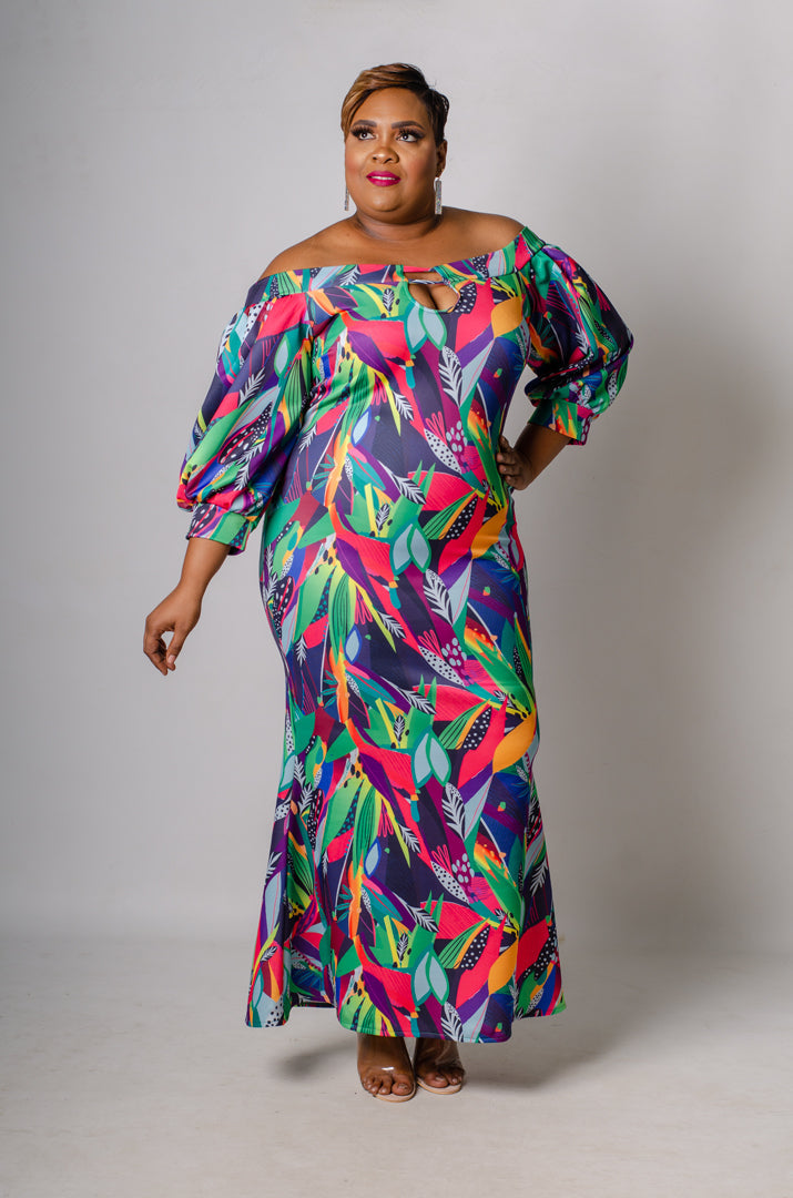 Hemisphere Dress - Purple