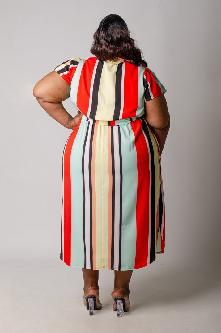 Kandi Striped Dress