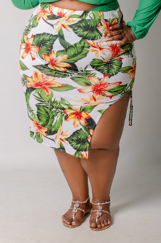 Vacay Drawstring Skirt