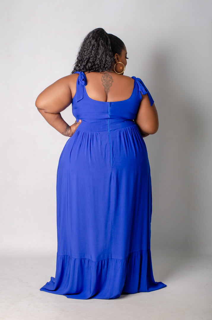 Allura Maxi Dress - Blue