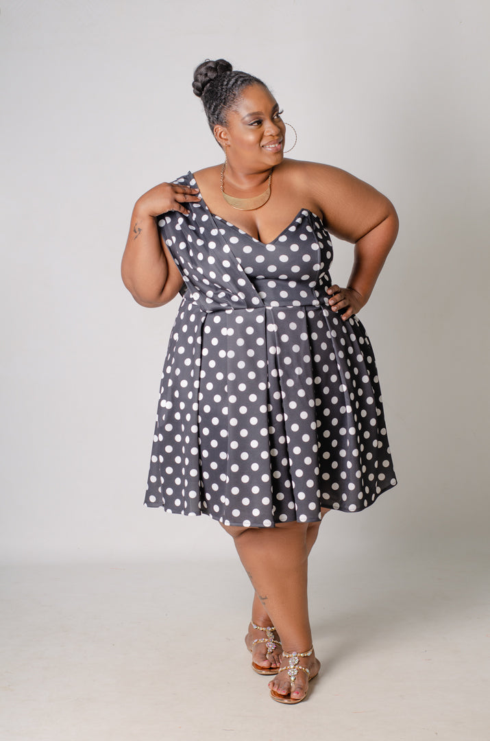 Spot of Tea Flare Dress