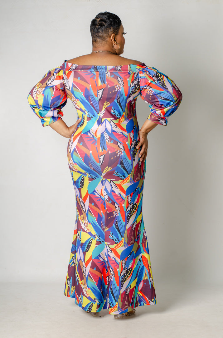 Hemisphere Dress - Blue