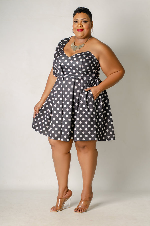 Spot of Tea Flare Dress Phierce Plus Spot of Tea Flare Dress Phierce Plus