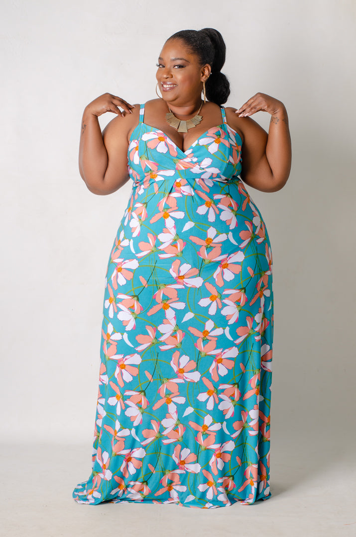 Floral Foundation Maxi Dress - Dawn