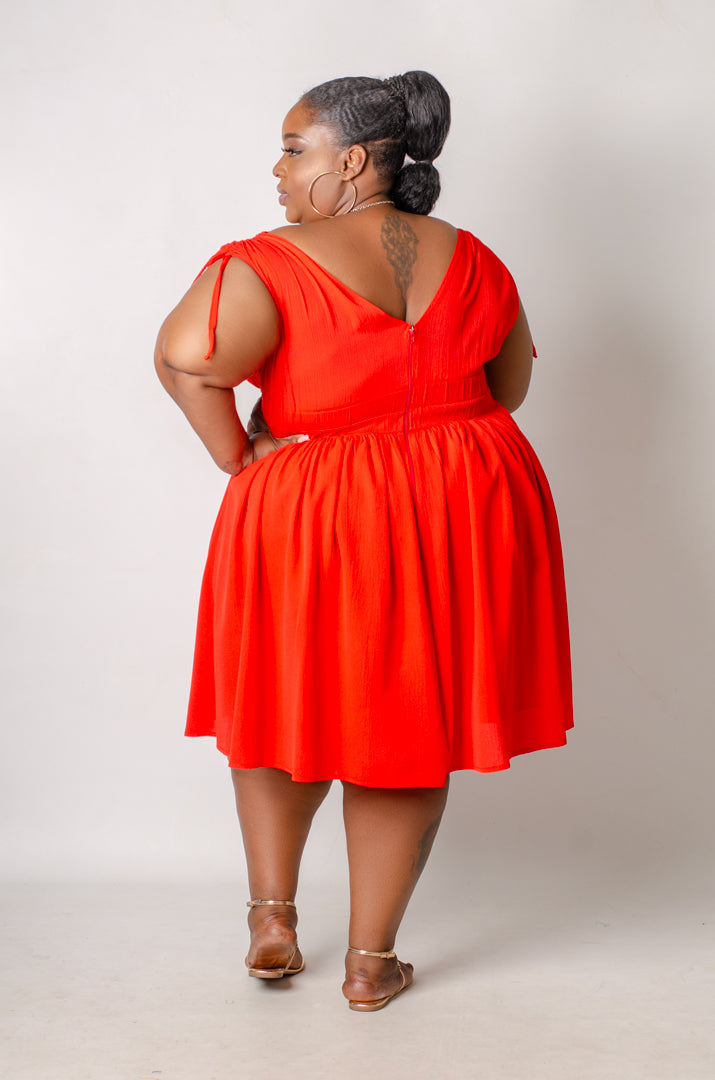 String Theory Dress - Red