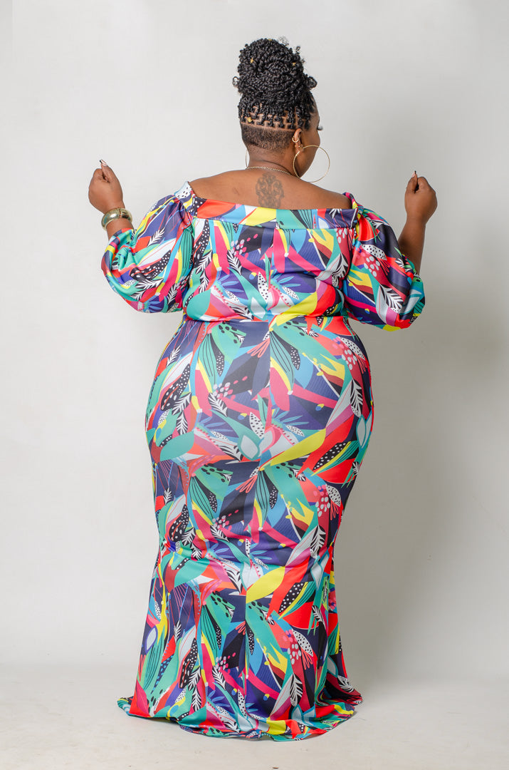 Hemisphere Dress - Purple