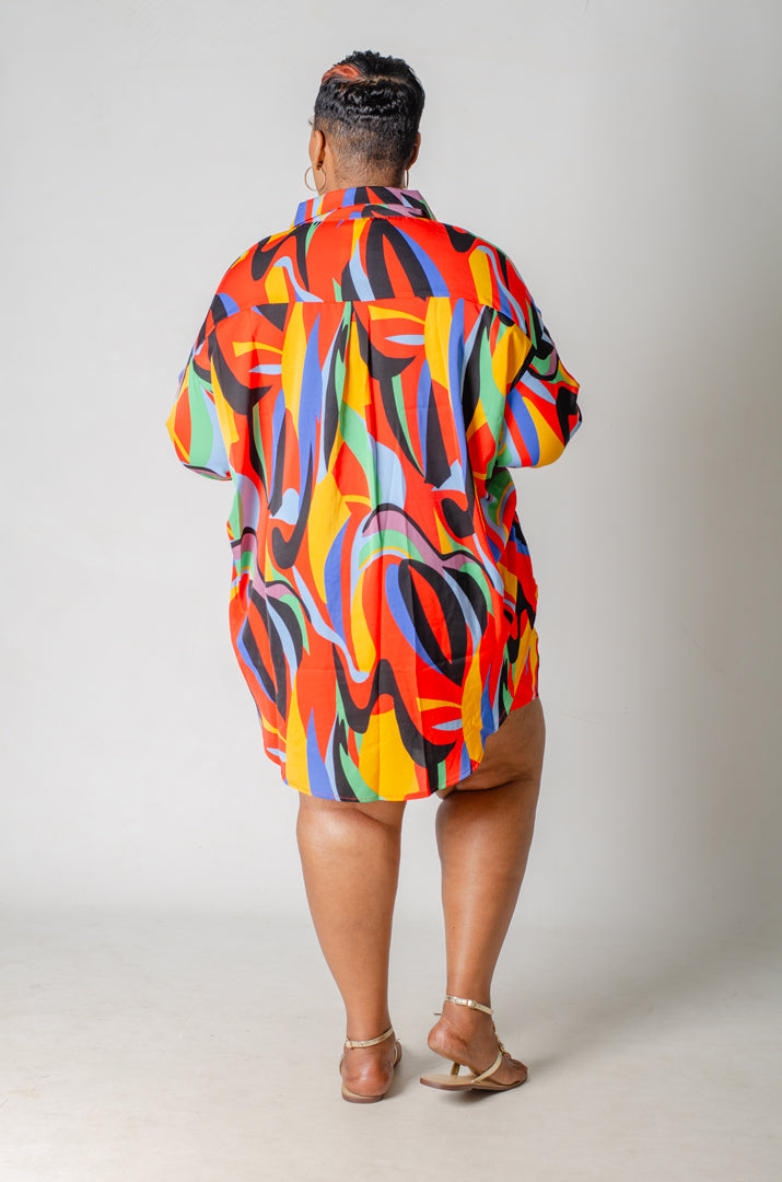 Sunset Social Shorts Set