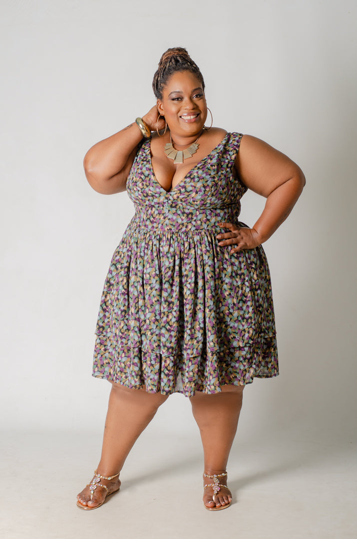 Nadene Layered Dress