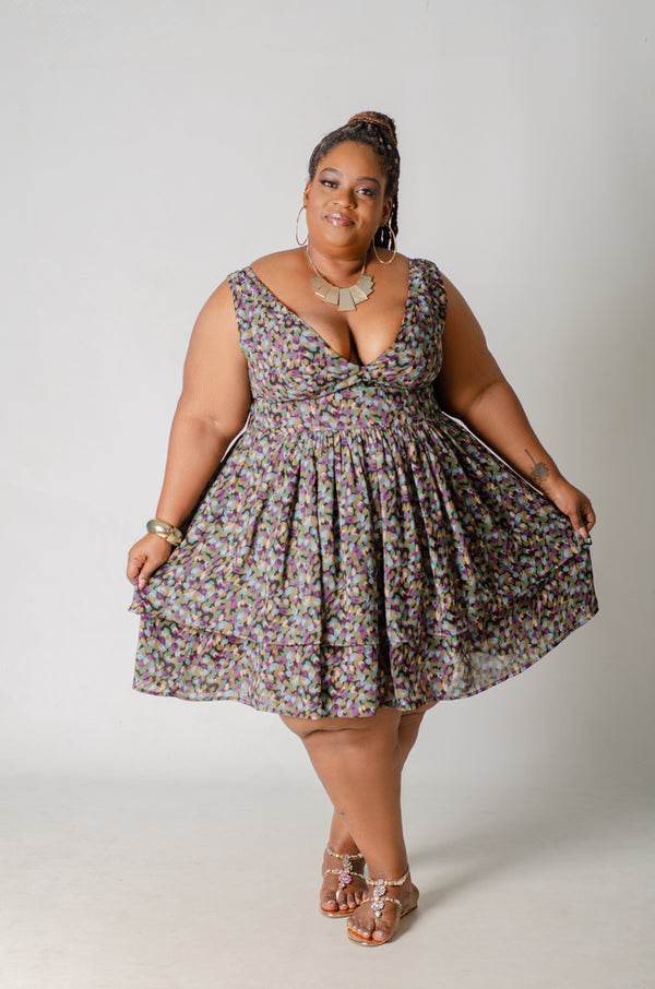 Nadene Layered Dress