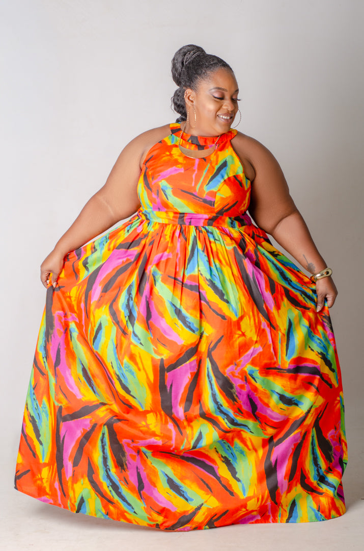 Wild Canvas Maxi Dress