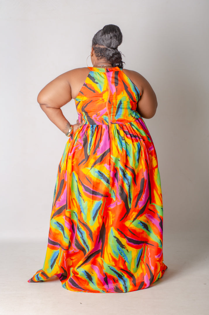 Wild Canvas Maxi Dress