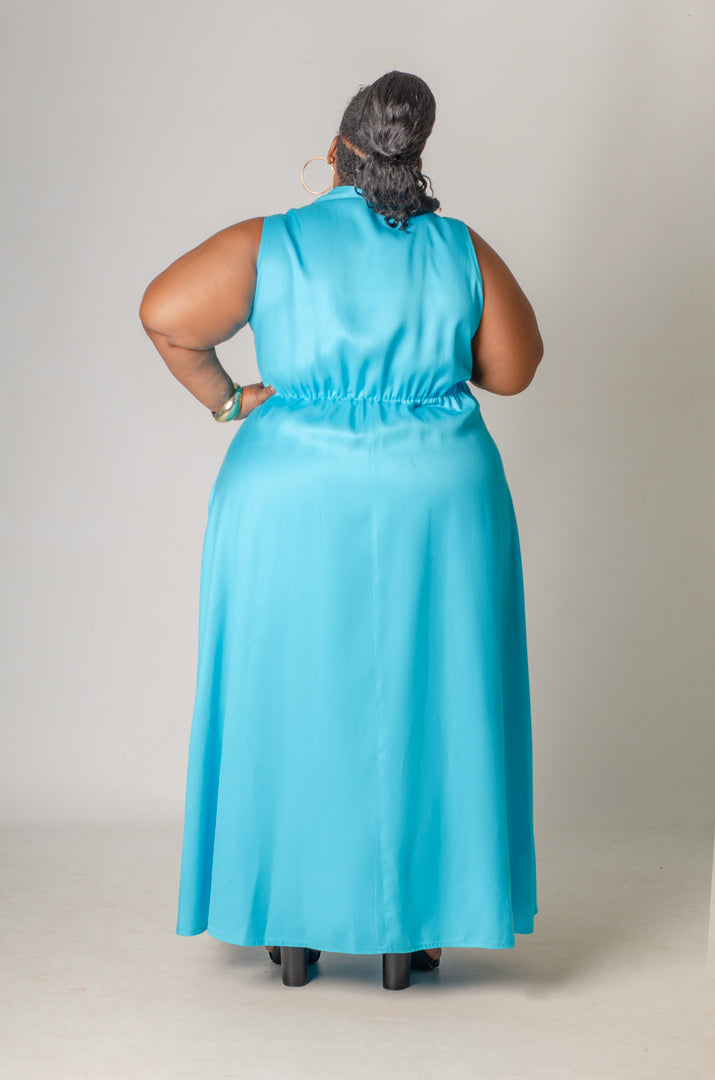 Marina Shirt Maxi Dress