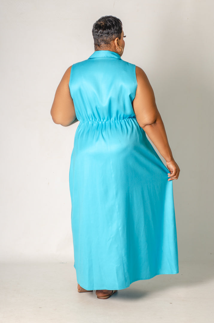 Marina Shirt Maxi Dress