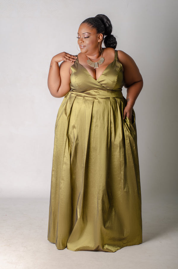 Muse Maxi Dress - Green