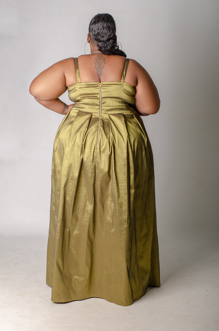 Muse Maxi Dress - Green