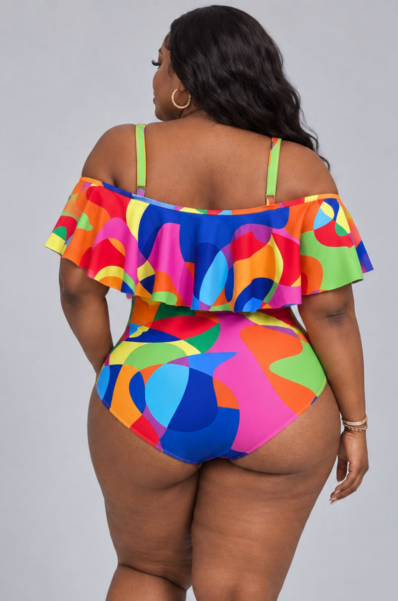 Pop Art One Piece Swimsuit