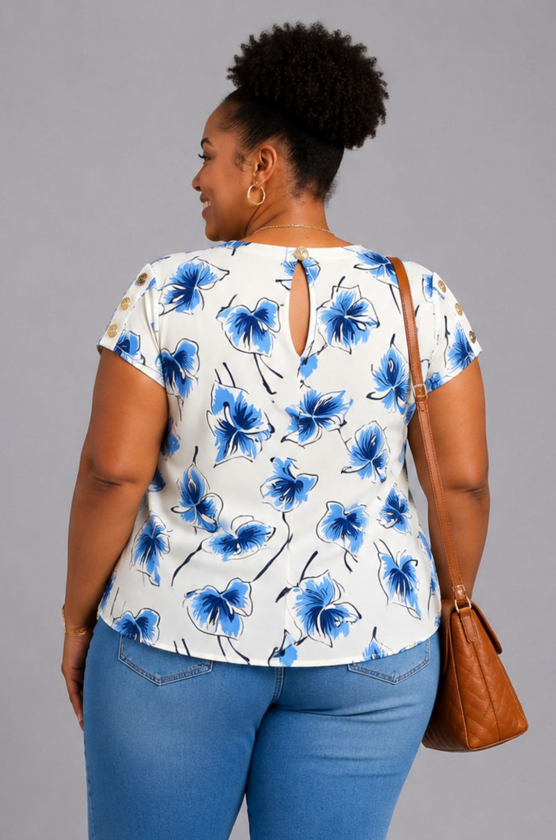 Adeline Keyhole Top