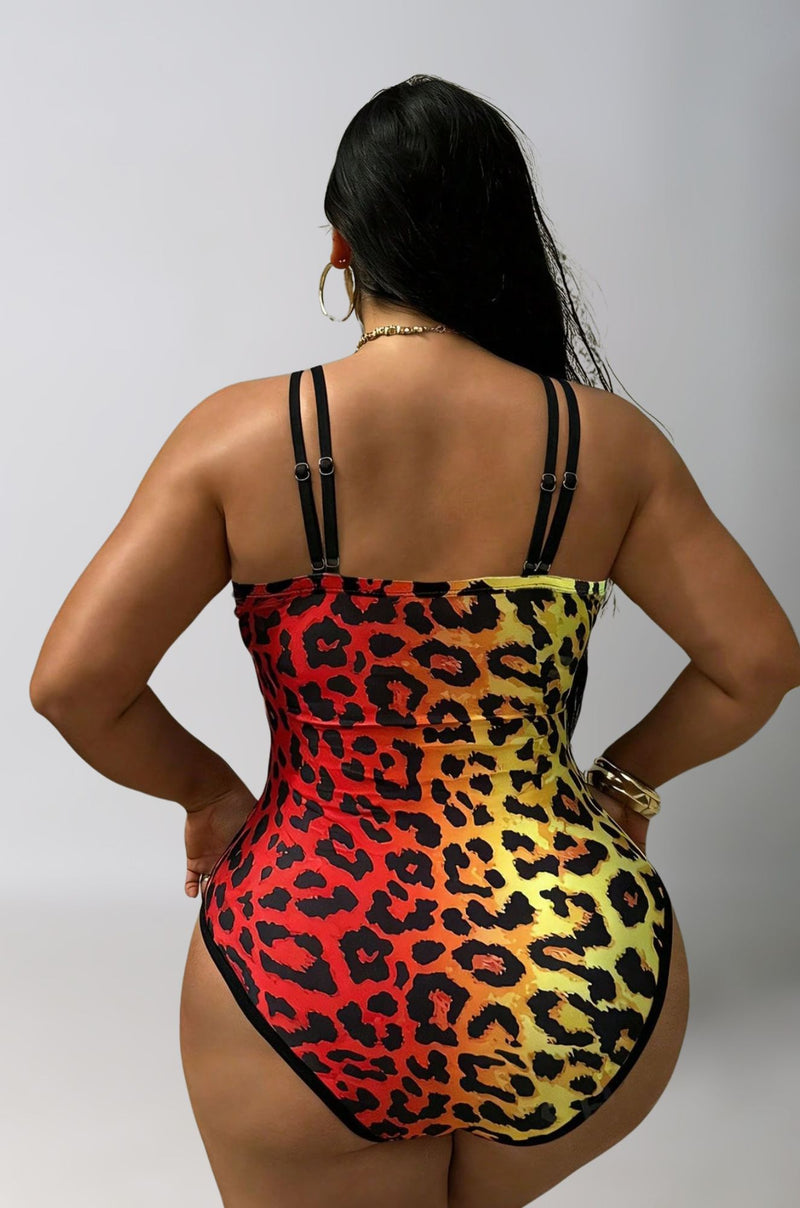 Colour Spot One-Piece Swimsuit