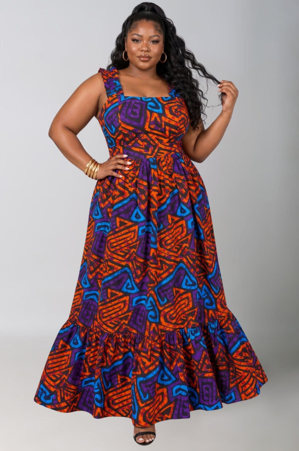 Labyrinth Maxi Dress