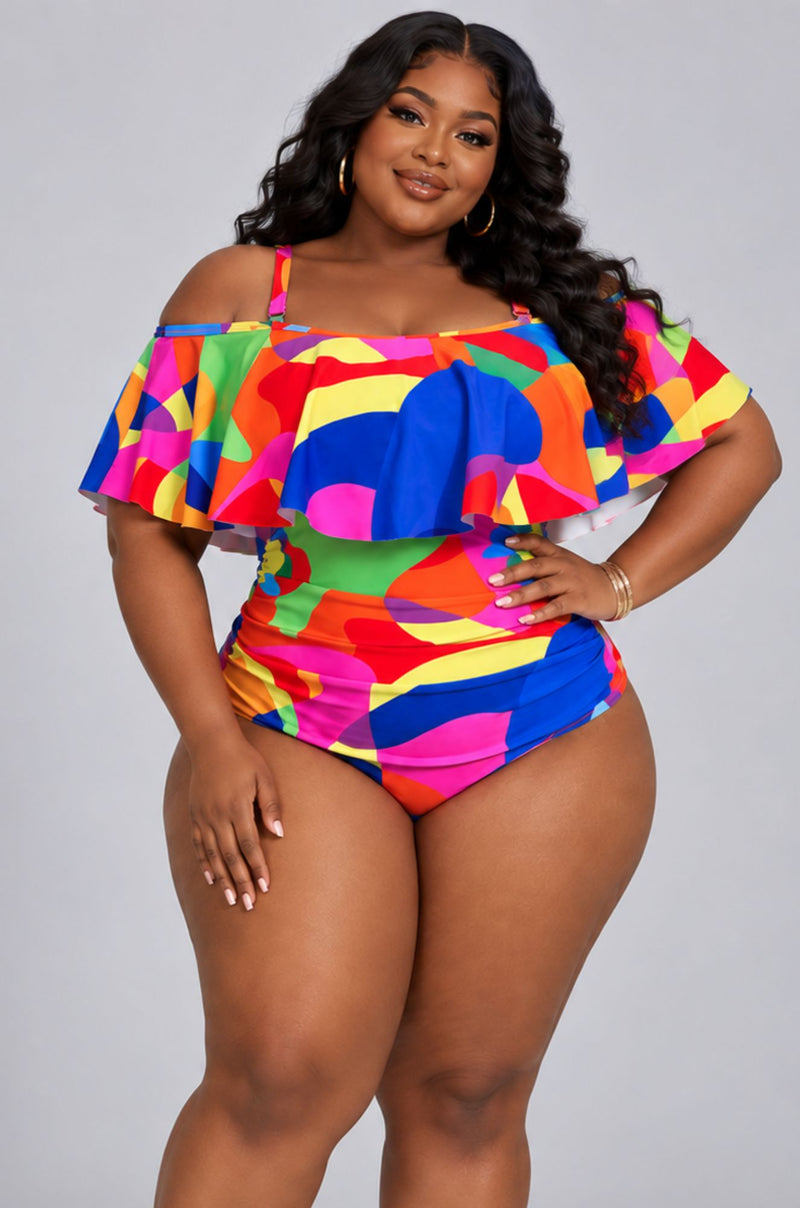 Pop Art One Piece Swimsuit