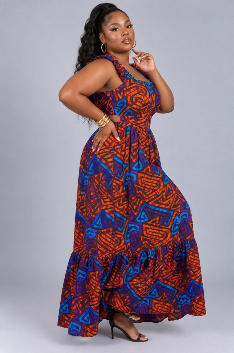 Labyrinth Maxi Dress