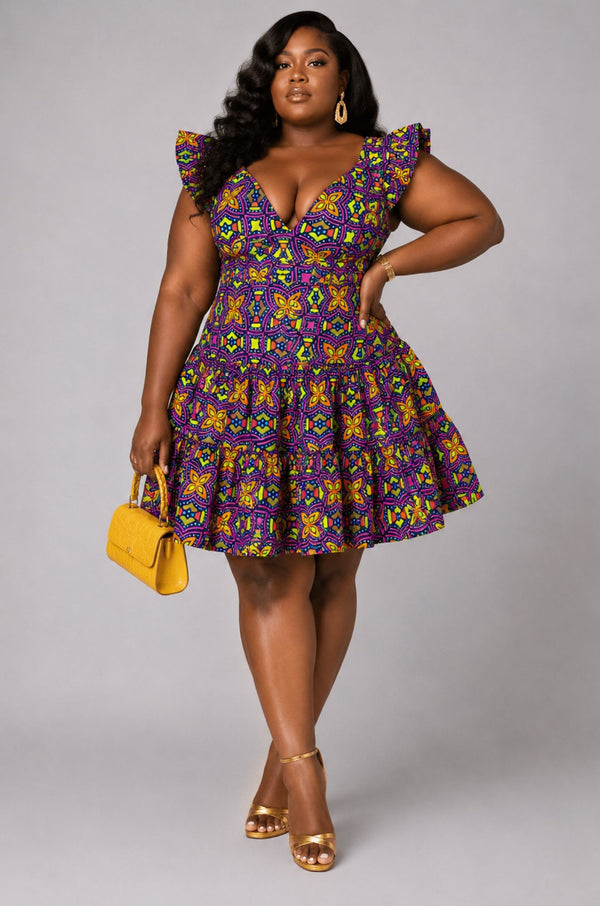 Malaika Flutter Dress