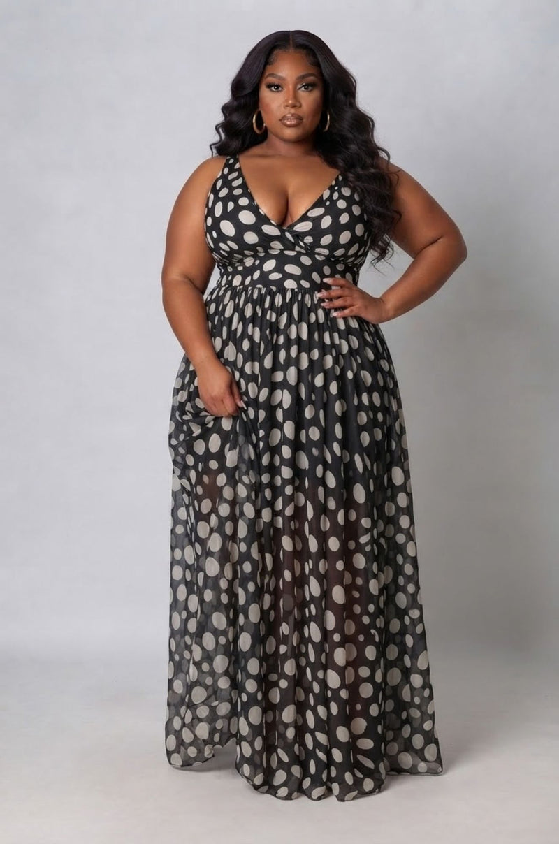Static Chiffon Dress