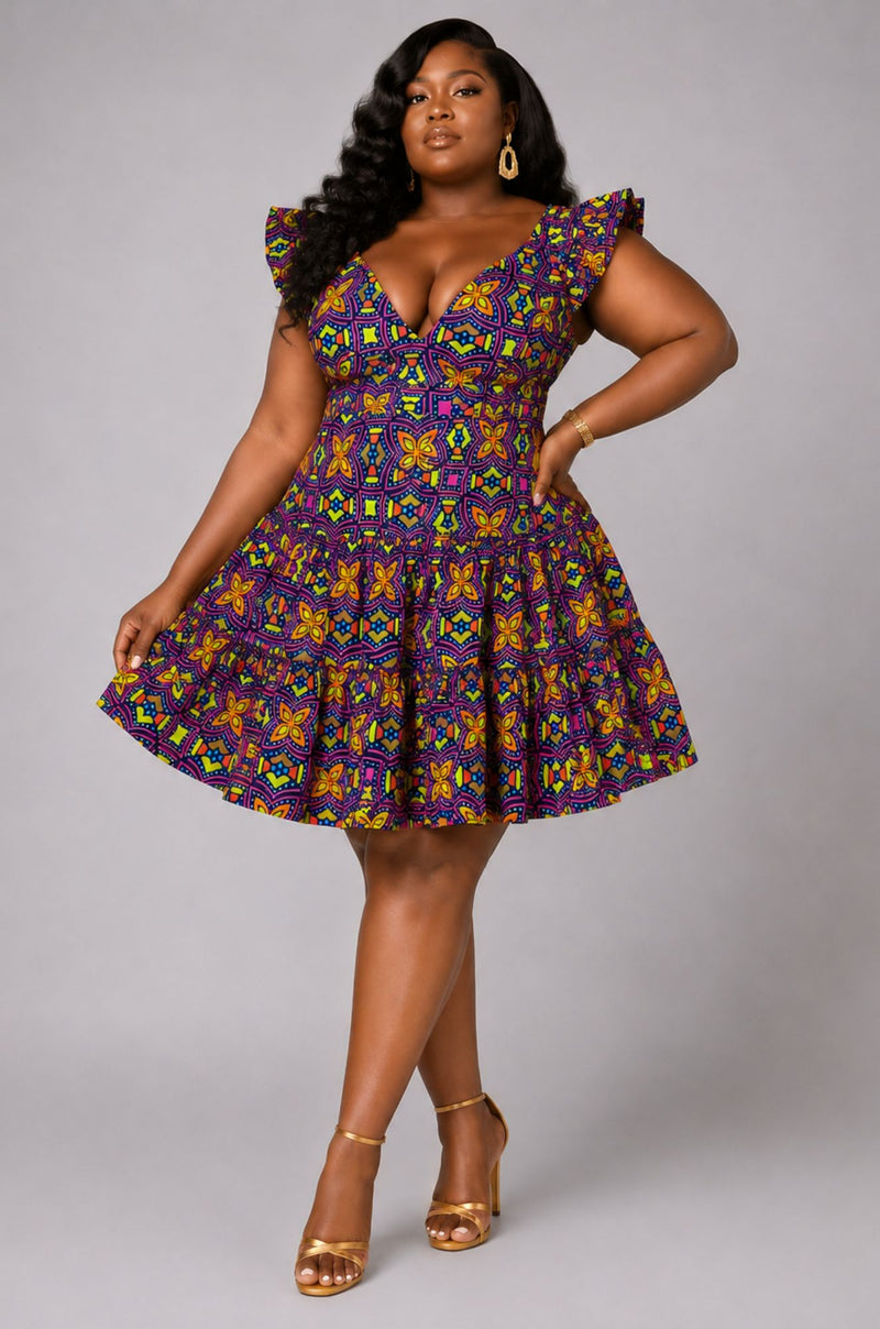 Malaika Flutter Dress