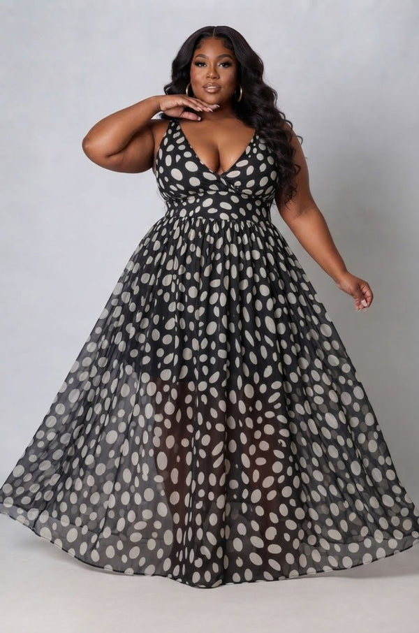 Static Chiffon Dress