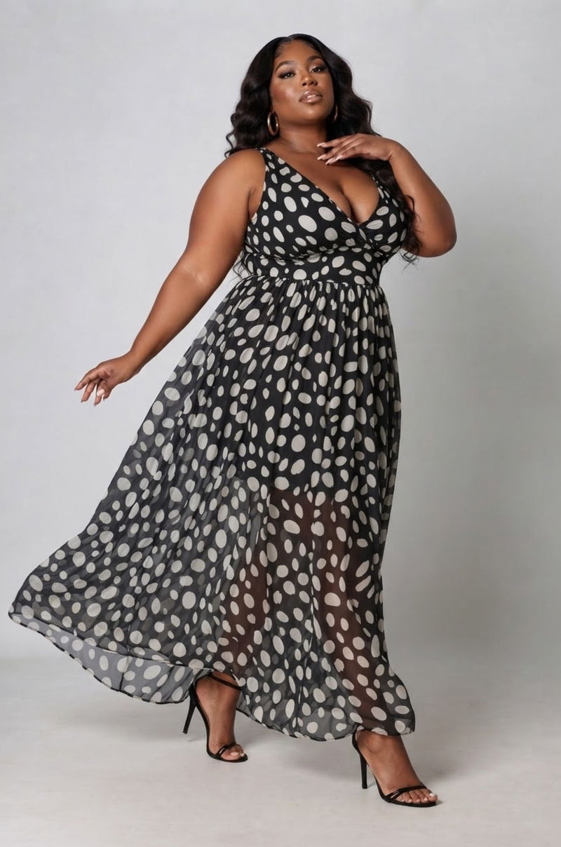 Static Chiffon Dress