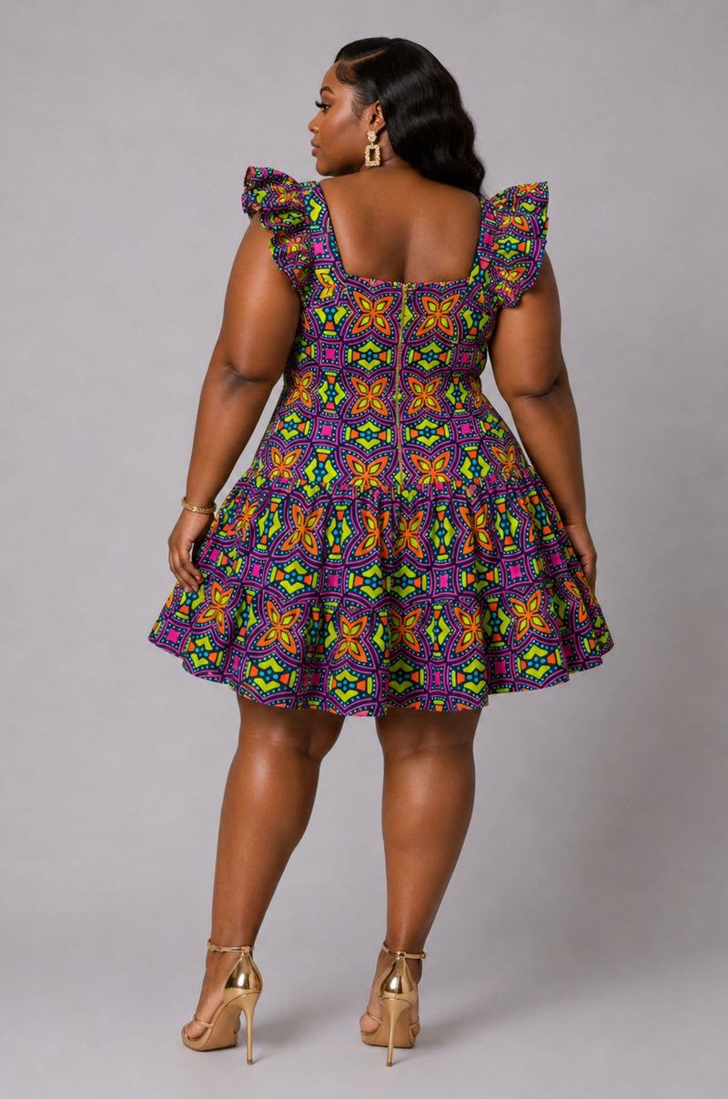 Malaika Flutter Dress