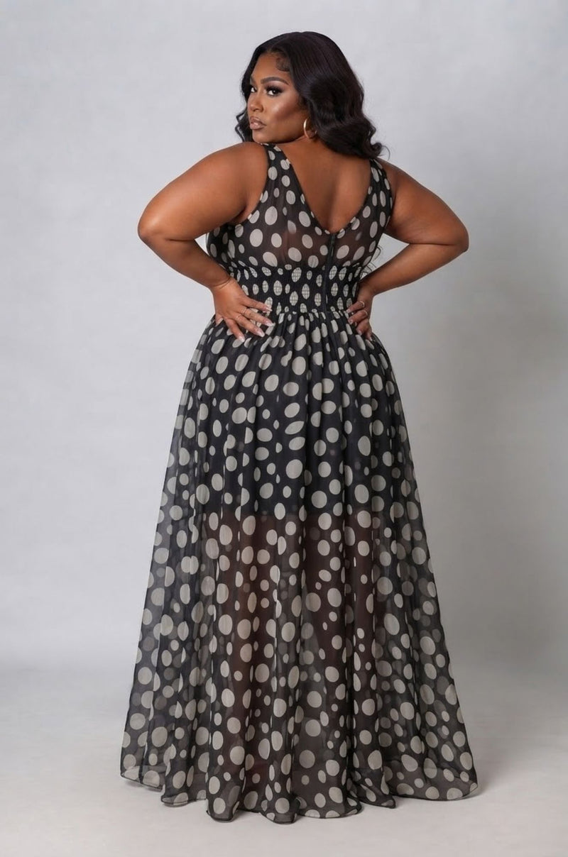 Static Chiffon Dress