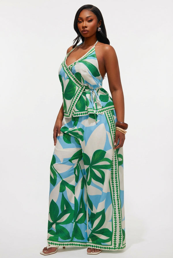 Lush Garden Pant Set