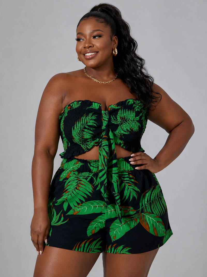 Palm Rush Short Set