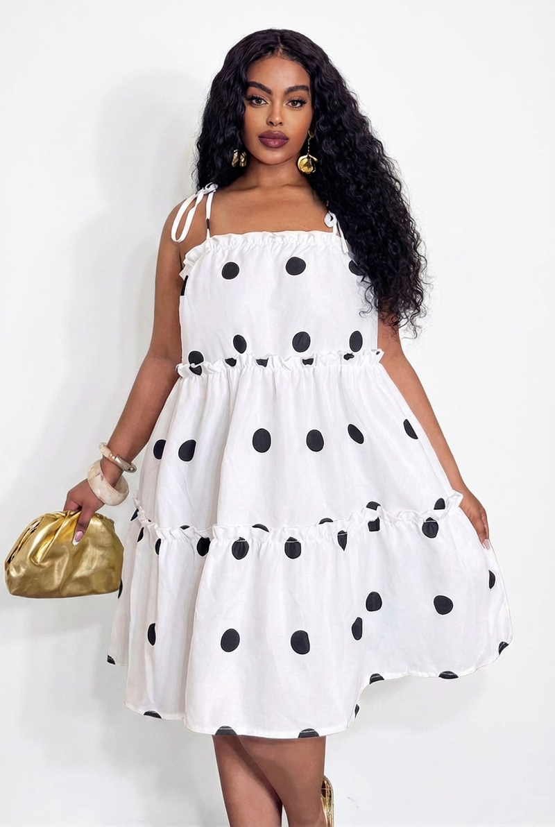 Polka Darling Mini Dress