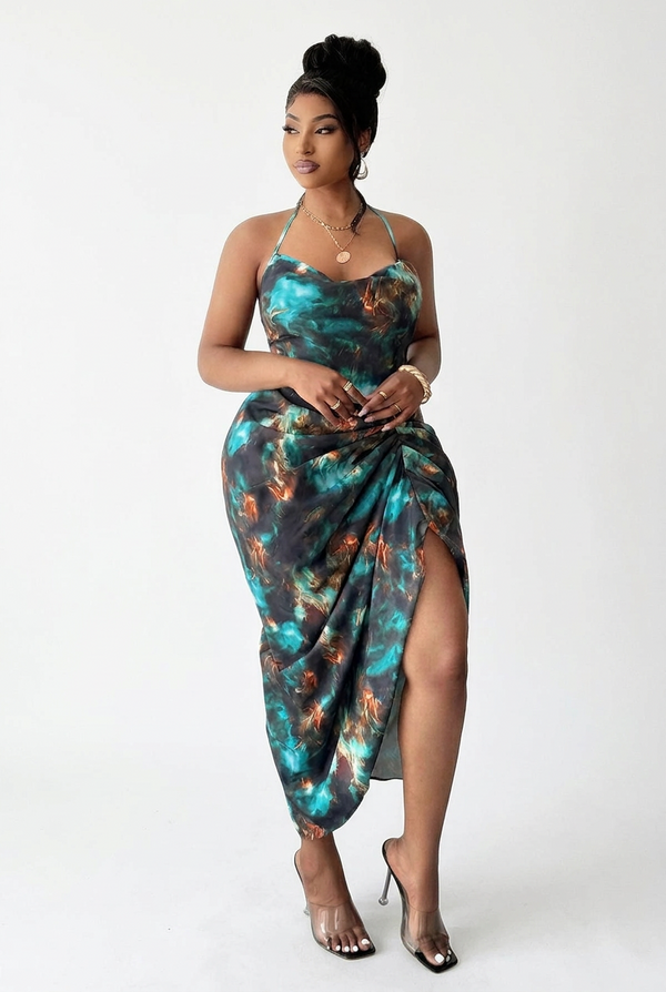 That Girl Cosmic Midi Dress