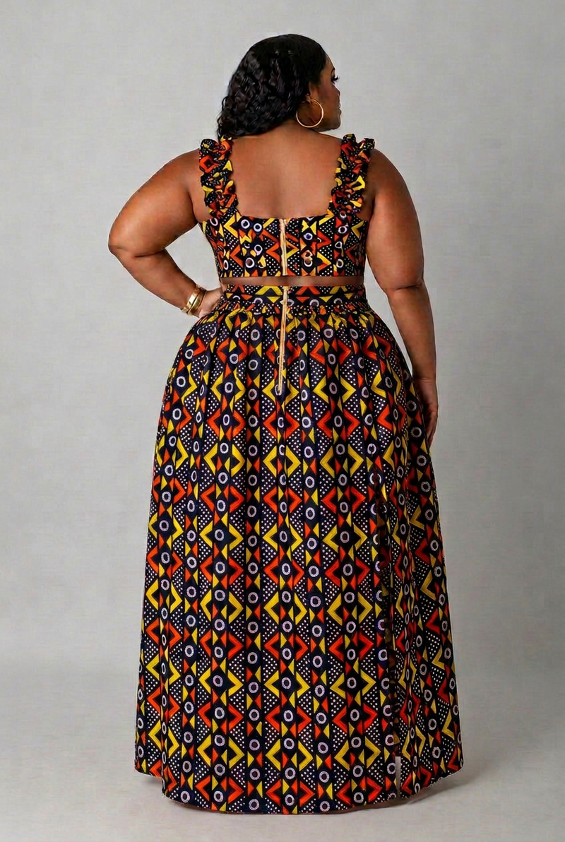 Tribal Chic Skirt Set