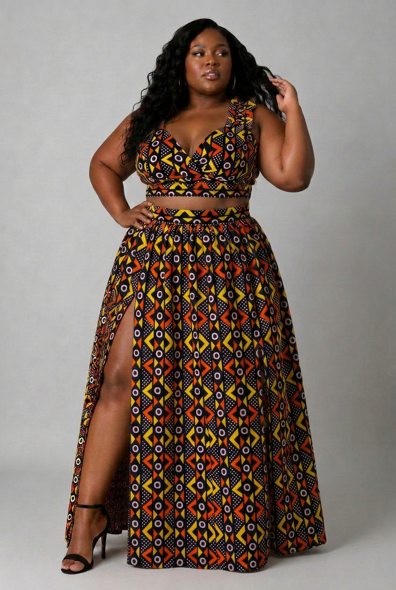 Tribal Chic Skirt Set